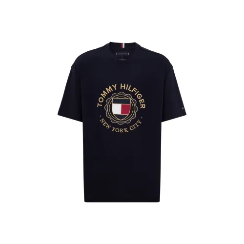 Tommy Hilfiger T Shirts Men Navy Blue DW5