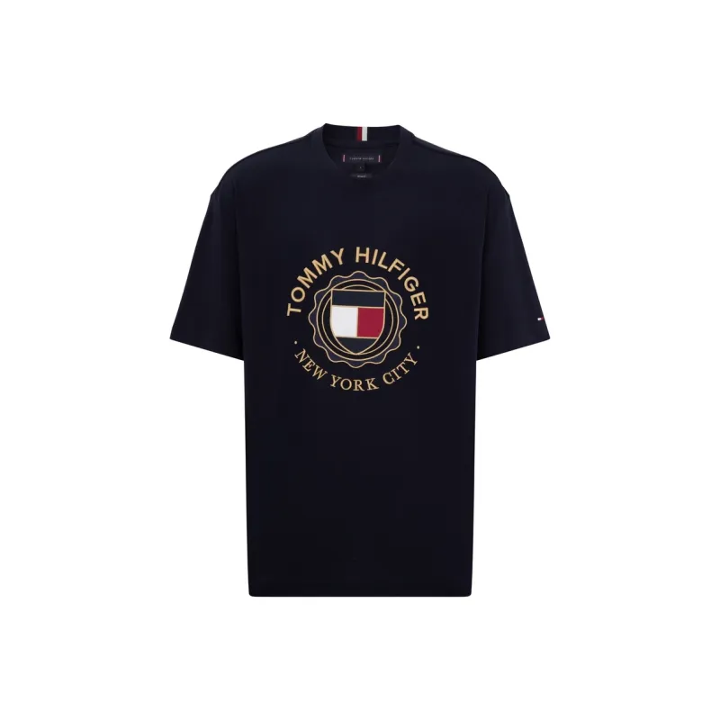 Tommy Hilfiger T Shirts Men Navy Blue DW5-0