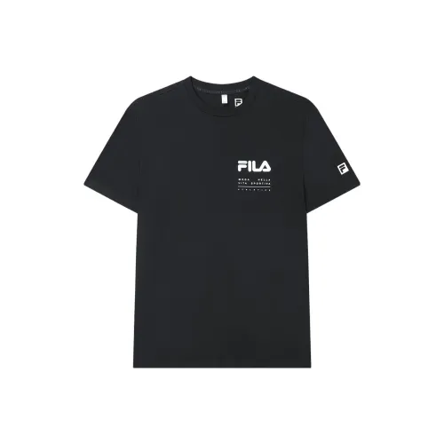FILA Set-in Sleeve T-Shirt Men's Pitch Black