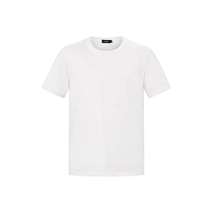 RARE Short Sleeved T Shirts Men's White-0