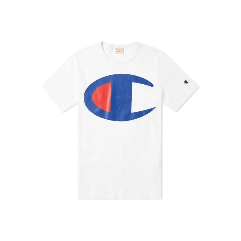 Champion T Shirts Men White-0