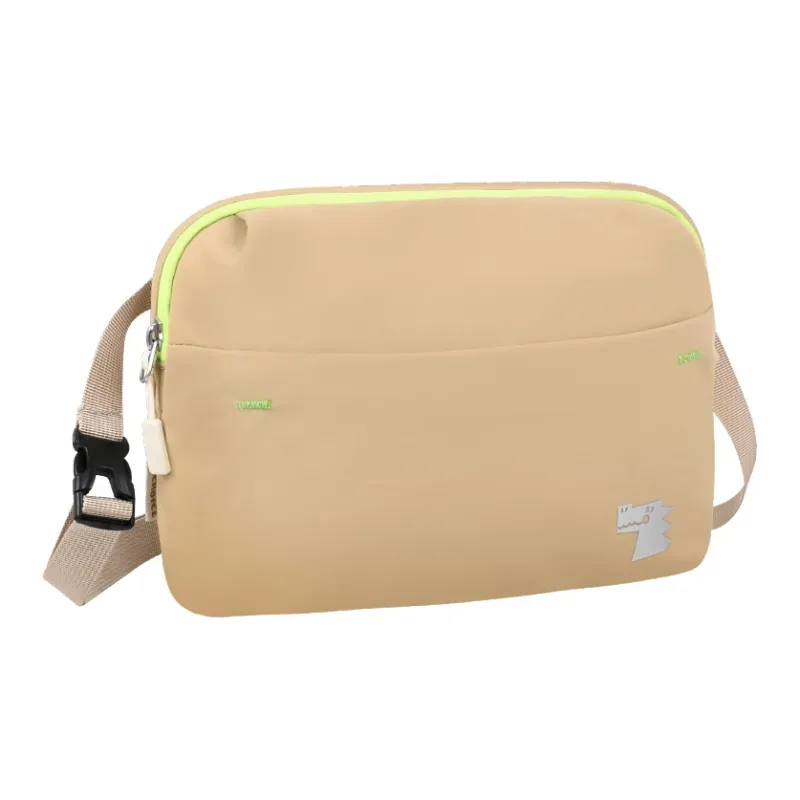YOME Polyester Crossbody Bag Regular Unisex Ink Black/Light Coffee/Light Sky Blue-7