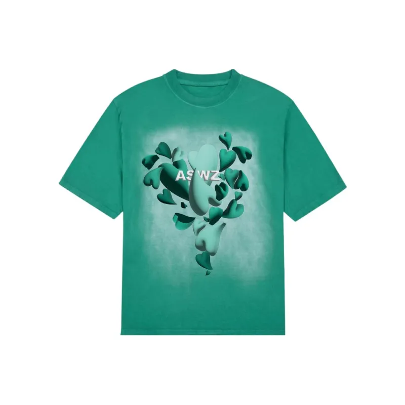 ASWZ T Shirts Unisex Green-0