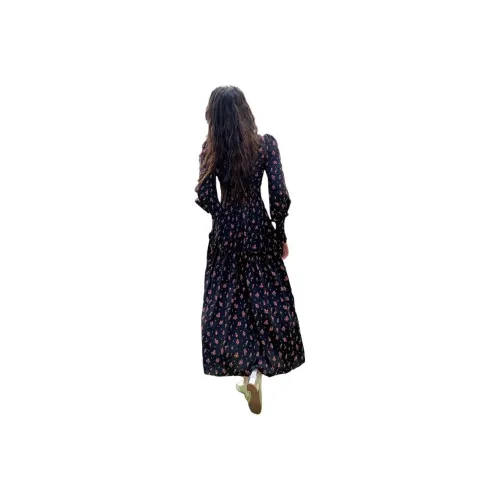 PLANE DRIFT Long Sleeved Dresses Women's