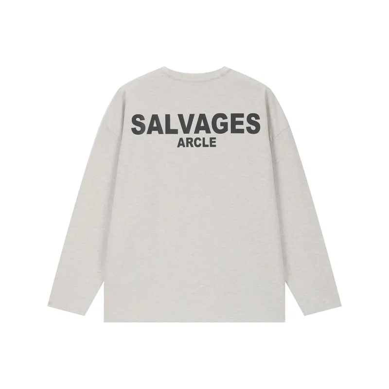 THE SALVAGES FASHION CLUB Long Sleeved T Shirt Unisex-5
