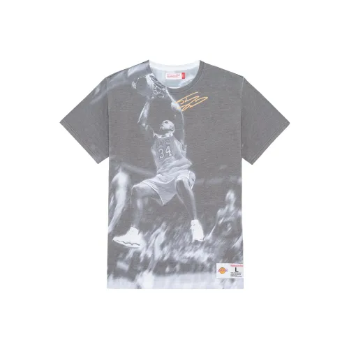 Mitchell & Ness Set in Sleeve T Shirt Unisex Gray