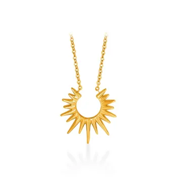 ROGA Titanium Steel Stainless Steel Necklaces Unisex