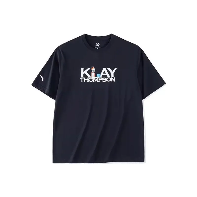 Anta Basketball Collection T Shirt Men's Basic Black-0