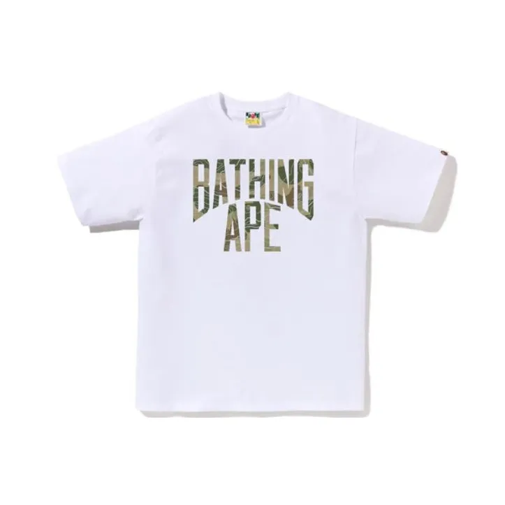 Bape Layered Line Camo Nyc Logo Tee-2