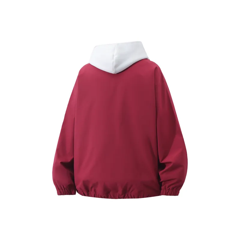 Tre Club Jacket Unisex Burgundy-1