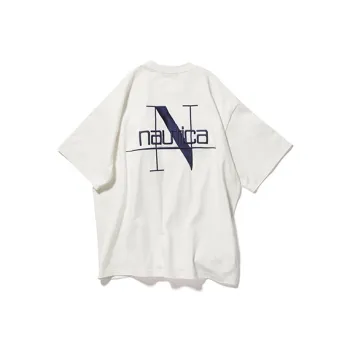Nautica White Sail T Shirts Unisex