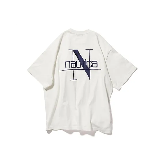 Nautica White Sail T Shirts Unisex-0