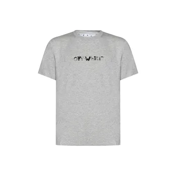OFF WHITE Faces Slim Fit Tee