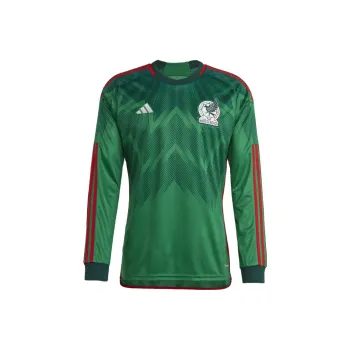 Adidas Mexico 22 Long Sleeve Home Jersey