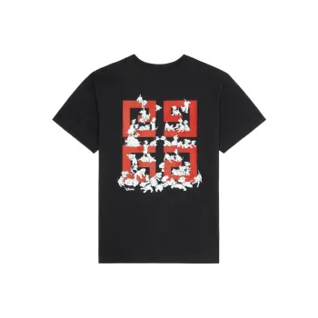 Givenchy x Disney Givenchy X Disney 101 FW22 T Shirt Men's Black