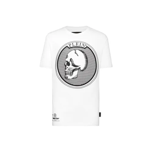 PHILIPP PLEIN T Shirts Men White