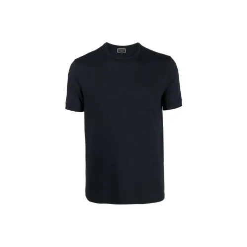 GIORGIO ARMANI Icon Crewneck Jersey T Shirt