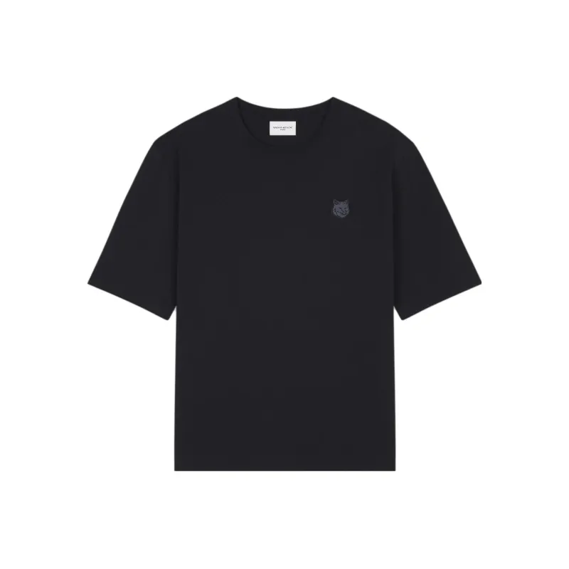 Maison Kitsune Fox Patch Oversized Fit T Shirt-0