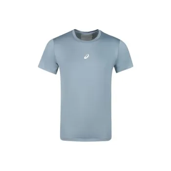 Asics T Shirts Men Gray Blue