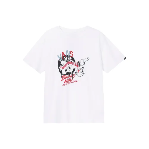 Vans T Shirts Unisex White