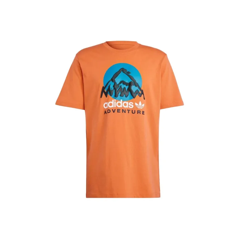 Adidas Originals T Shirt Men's Orange-0