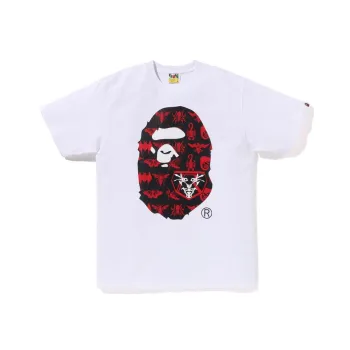 A BATHING APE X Shin Kamen Rider Ape Head Tee