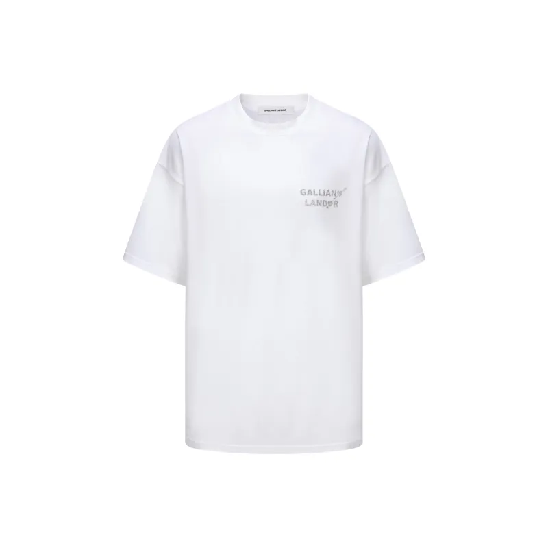 GALLIANO LANDOR T Shirt Unisex White-0