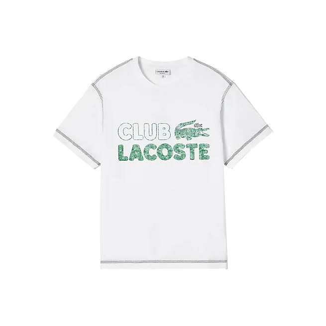 LACOSTE T Shirts Men White-0