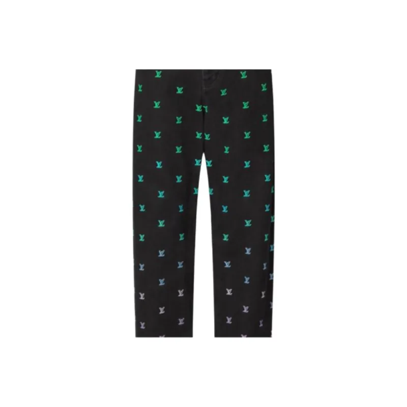 LOUIS VUITTON SS25 Jeans Men's Marine Blue-5