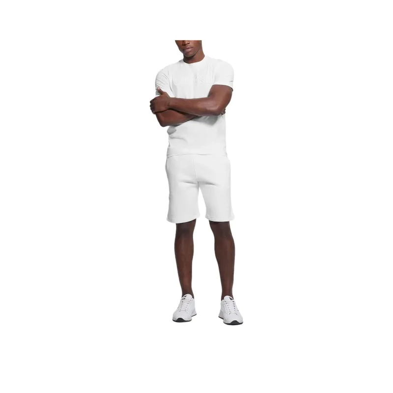 GUESS Eco Alphy Tee T-Shirt Men's White-0