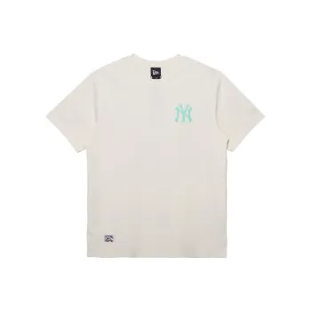 New Era T Shirts Unisex Light Yellow