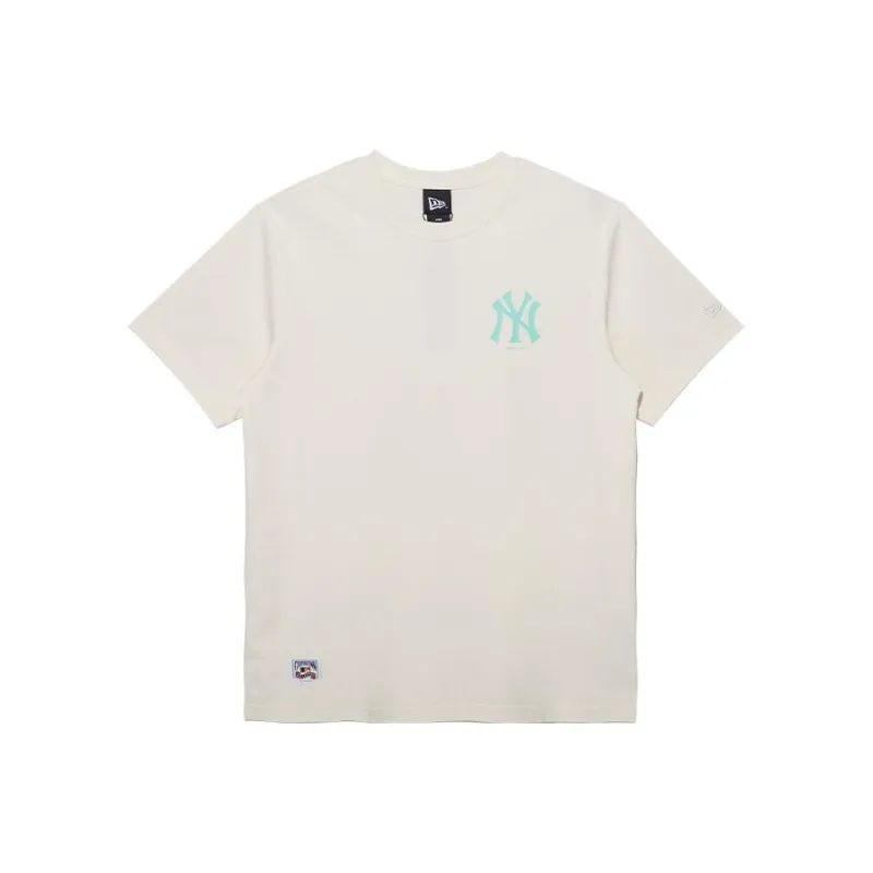 New Era T Shirts Unisex Light Yellow-0