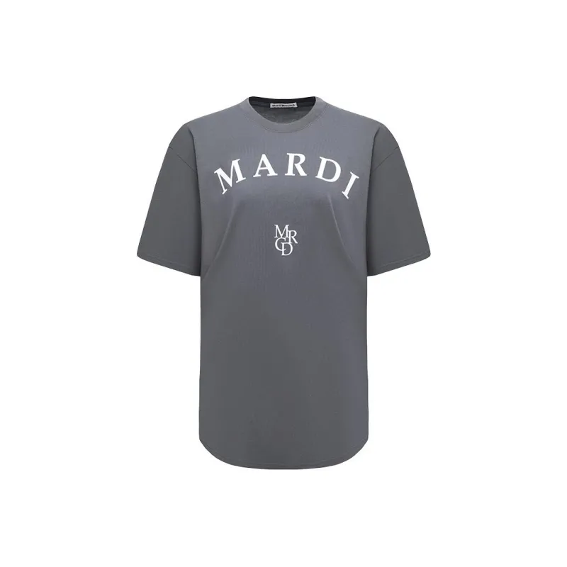 MARDI MERCREDI T-Shirt Korean Style Unisex-0