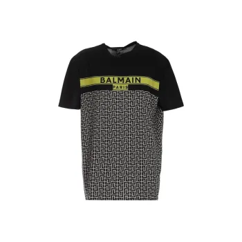 BALMAIN SS23 T Shirt Men's Black