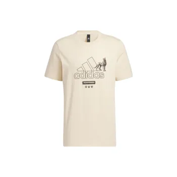 Adidas x BIANXINGJINGANG,LIANMINGXILIE T Shirt Men's Sand Strata