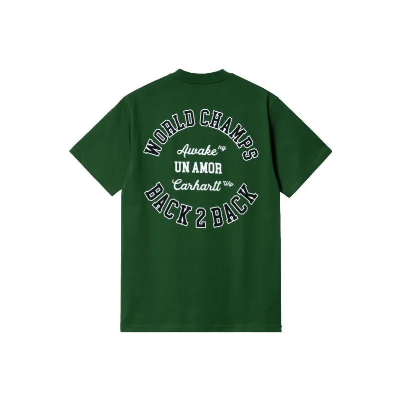 Awake Ny X Carhartt WIP Carhartt WIP X Awake NY T Shirts Unisex Green-0