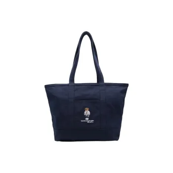 Ralph Lauren Polo Bear Canvas Tote Bag