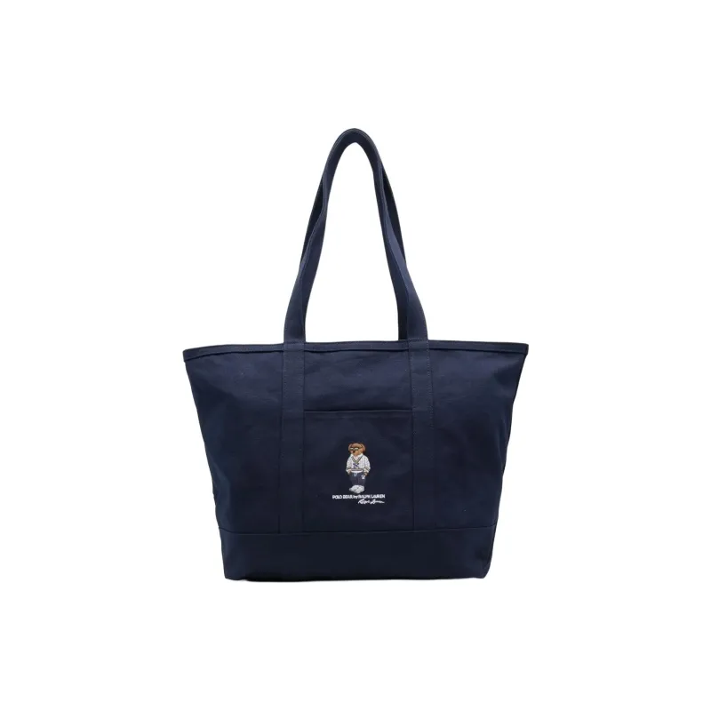 Polo Ralph Lauren Polo Bear Canvas Tote Bag-0