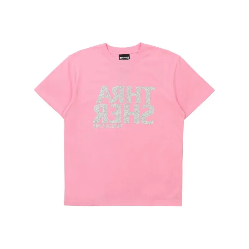 Thrasher T-Shirts Men Pink-0