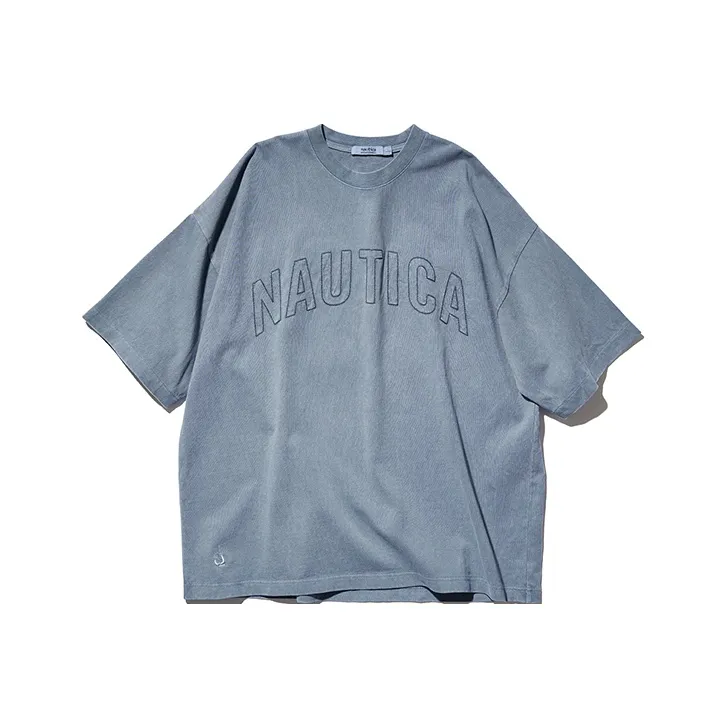 Nautica White Sail Nautica White Sail White Sail Series Short Sleeved T Shirt Unisex-10