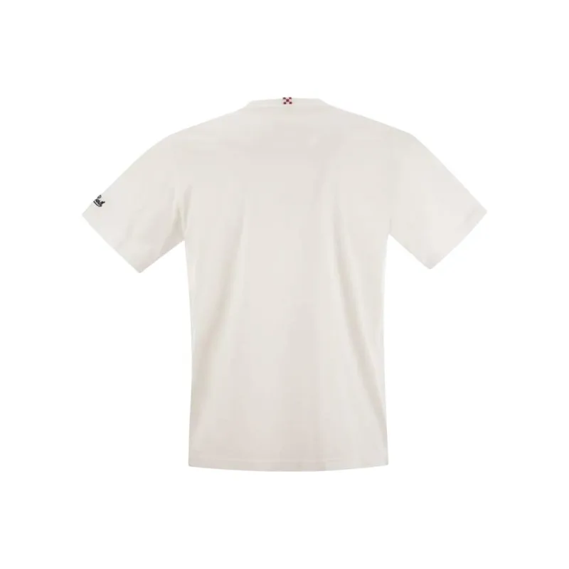 MC2 SAINT BARTHELEMY SS25 T Shirt Men's White-1