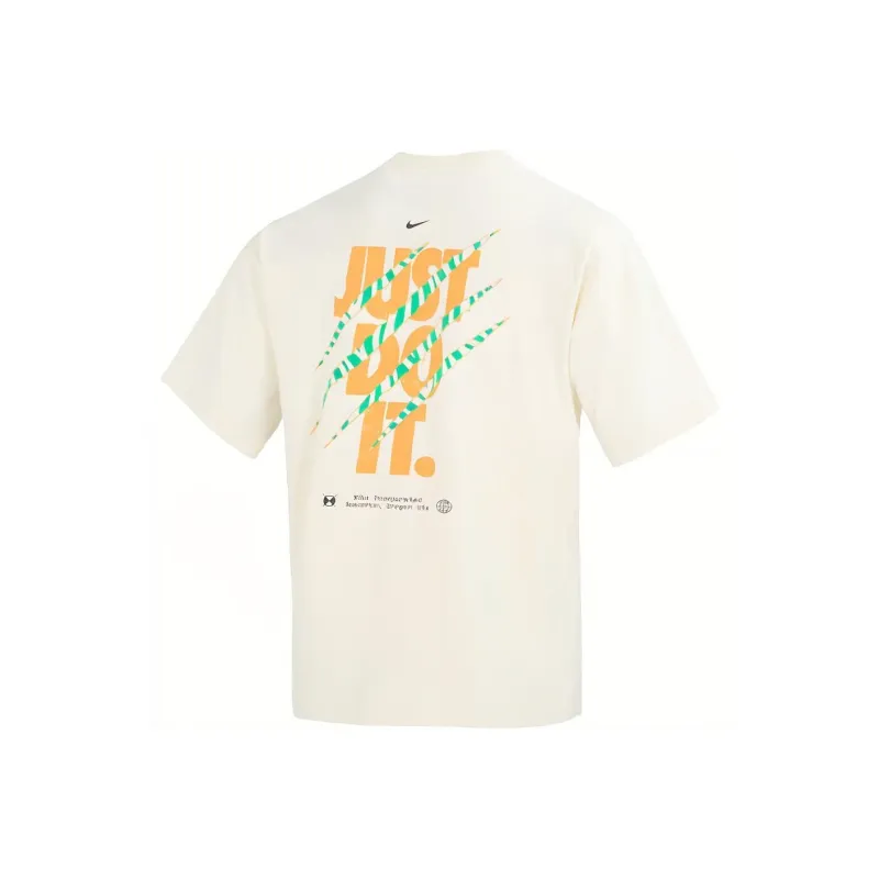 Nike T Shirt Men's Beige Yellow-0