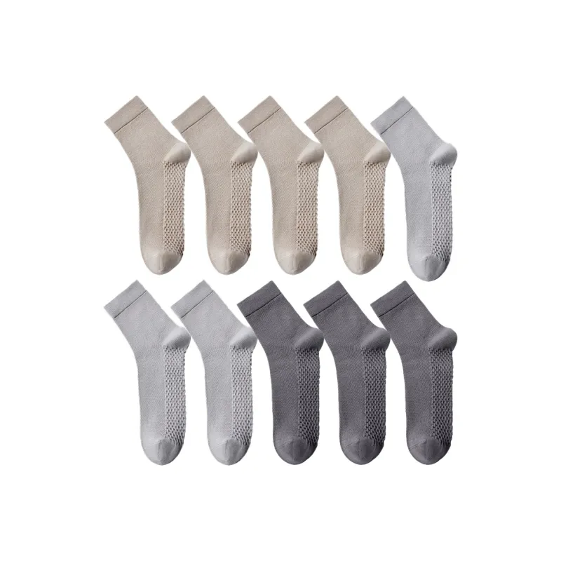 Cotton Gene Mid Calf Socks Men's Combo Set-22