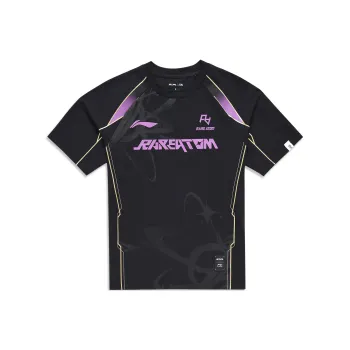 LiNing x LEAGUE OF LEGENDS T-Shirt 2024 Season RA Team Unisex Black