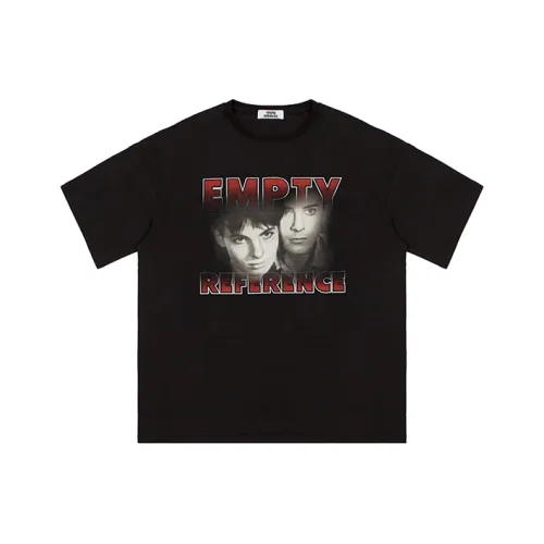 EMPTY REFERENCE Tank Tops Unisex Black
