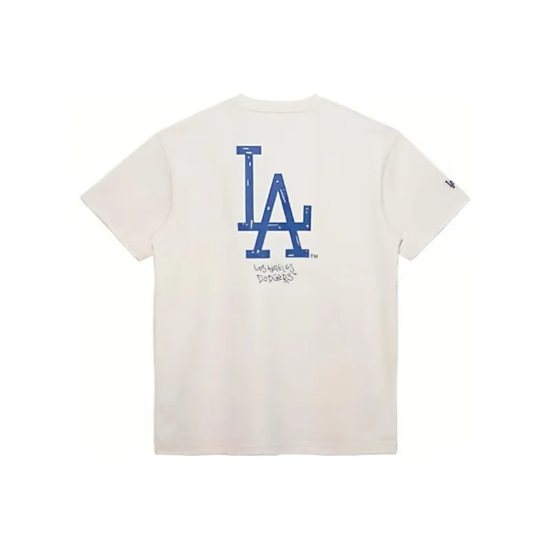 New Era T Shirt Unisex Ivory White-0