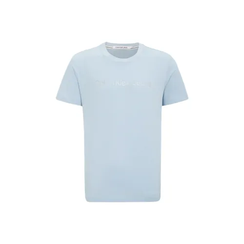 Calvin Klein T Shirts Men Light Blue