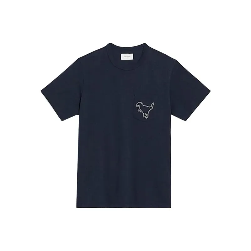 COACH Rexy T Shirt Men's Marine Blue-0