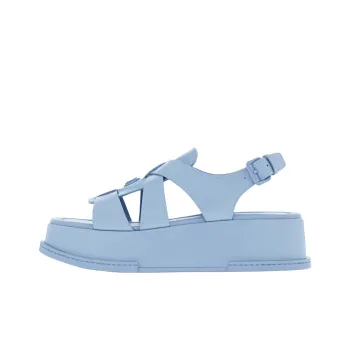 LOUIS VUITTON Strap Sandals 3.5cm Women's Blue