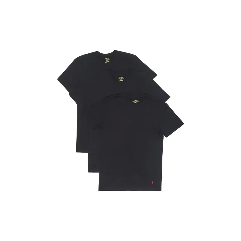 Polo Ralph Lauren T Shirt Men's 3 Pack Black-0